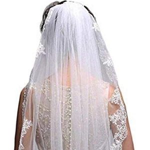 Wedding veil with comb